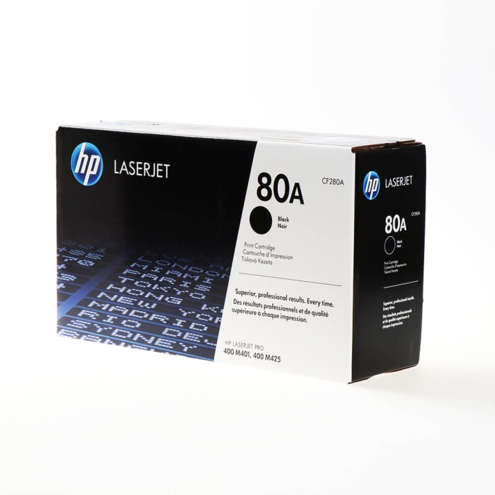 HP Toner CF280A 80A Black in the group COMPUTERS & PERIPHERALS / Printers & Accessories / Ink & Toner / Toner / HP at TP E-commerce Nordic AB (C27192)