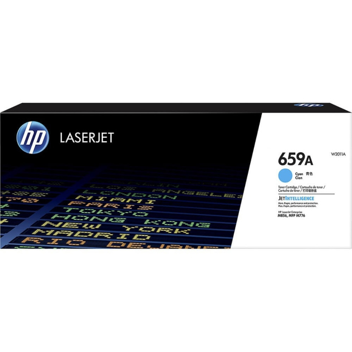 HP Toner W2011A 659A Cyan in the group COMPUTERS & PERIPHERALS / Printers & Accessories / Ink & Toner / Toner / HP at TP E-commerce Nordic AB (C27311)