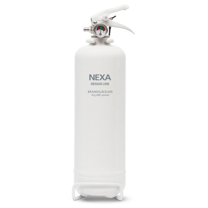 nexa Brandsläckare Vit 1kg 8A in the group HOME, HOUSEHOLD & GARDEN / Alarm & Security / Fire, smoke, gas / fire extinguishers at TP E-commerce Nordic AB (C28654)