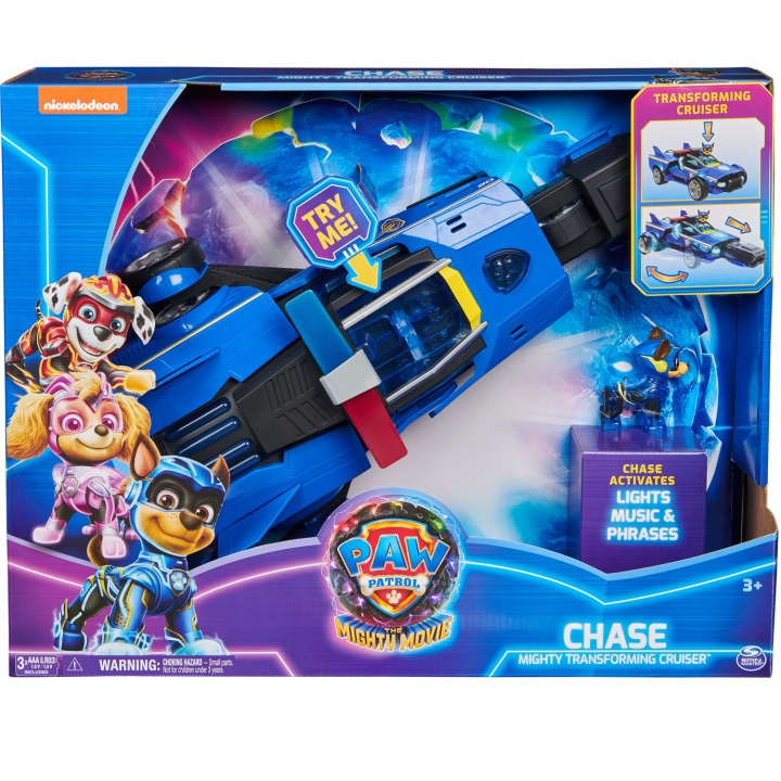 Paw Patrol Chase Feature Cruiser in the group TOYS, KIDS & BABY PRODUCTS / Toys / Toy cars at TP E-commerce Nordic AB (C28750)