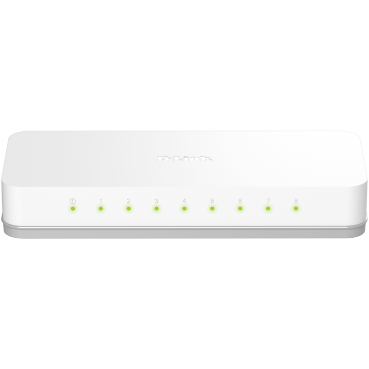 D-Link GO-SW-8E 8-Port Fast Ethernet Easy Desktop Switch in the group COMPUTERS & PERIPHERALS / Network / Switches at TP E-commerce Nordic AB (C28778)