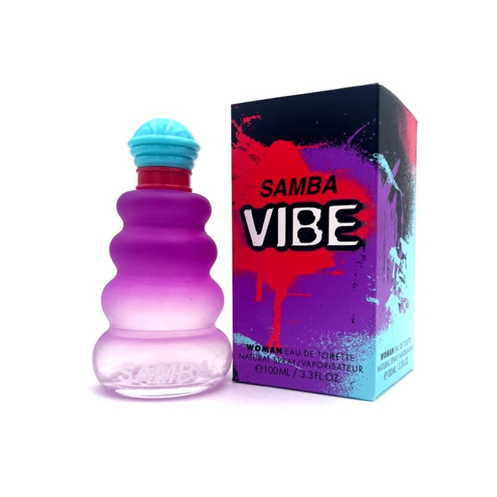 Samba Vibe Woman Edt 100ml in the group BEAUTY & HEALTH / Fragrance & Perfume / Perfumes / Perfume for her at TP E-commerce Nordic AB (C28873)