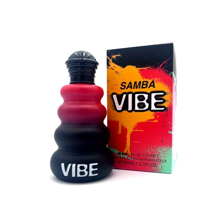 Samba Vibe Man Edt 100ml in the group BEAUTY & HEALTH / Fragrance & Perfume / Perfumes / Perfume for him at TP E-commerce Nordic AB (C28877)