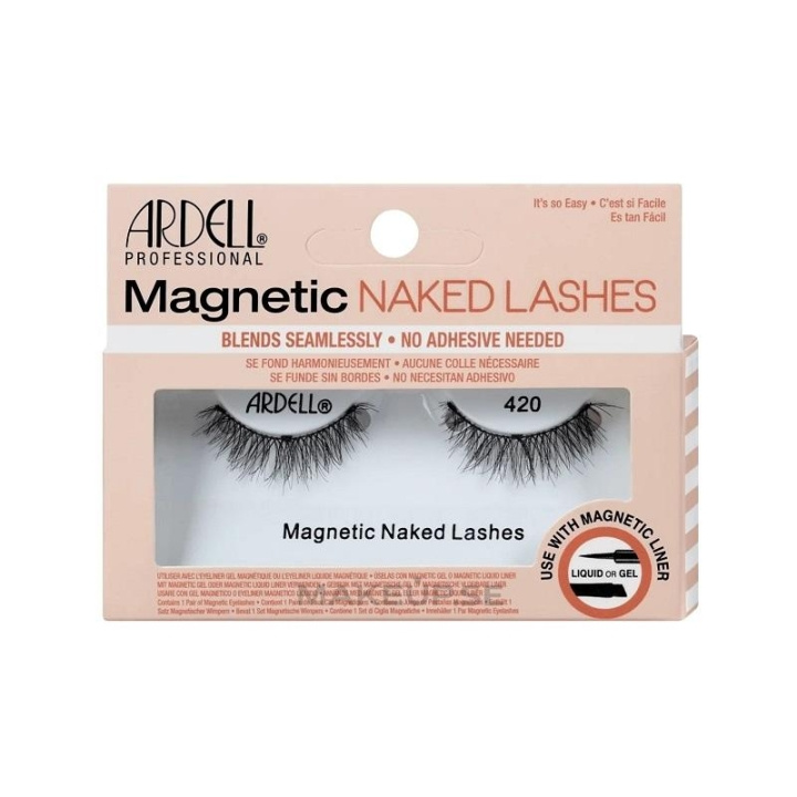 Ardell Magnetic Naked Lashes 420 in the group BEAUTY & HEALTH / Makeup / Eyes & Eyebrows / False eyelashes at TP E-commerce Nordic AB (C28898)