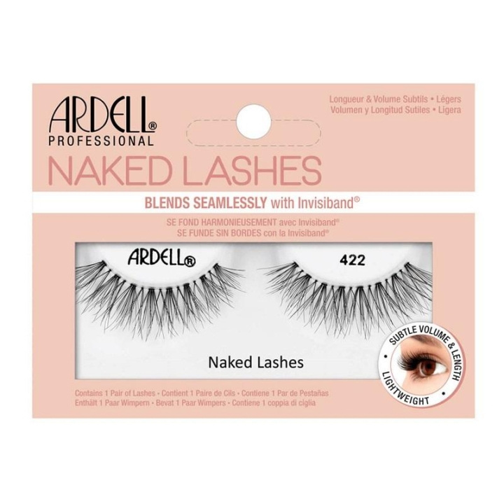 Ardell Naked Lashes 422 in the group BEAUTY & HEALTH / Makeup / Eyes & Eyebrows / False eyelashes at TP E-commerce Nordic AB (C28922)