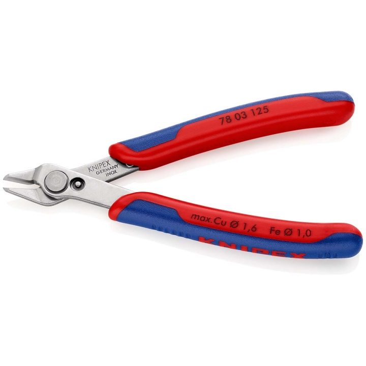 KNIPEX Electronic Side Cutter With Bevel in the group HOME, HOUSEHOLD & GARDEN / Tools / Other tools & Accesories at TP E-commerce Nordic AB (C29265)