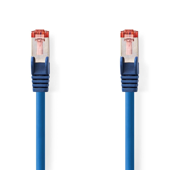 Nedis CAT6 Cable | RJ45 Male | RJ45 Male | S/FTP | 3.00 m | Round | LSZH | Blue | Label in the group COMPUTERS & PERIPHERALS / Computer cables / Network cables / Cat6 at TP E-commerce Nordic AB (C29366)