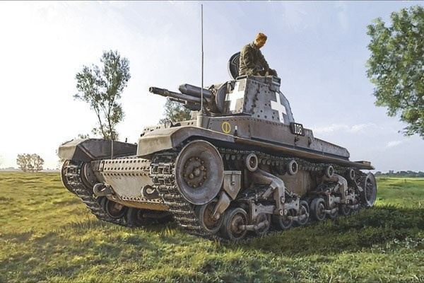 ITALERI 1:72 Panzerkampfwagen 35 (t) in the group Sport, leisure & Hobby / Hobby / Plastic models / Military vehicles (land) at TP E-commerce Nordic AB (C29751)