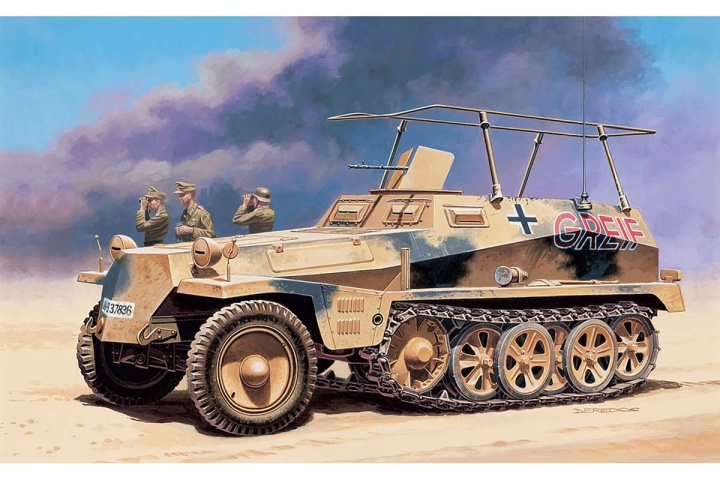 ITALERI 1:72 Sd.Kfz. 250/3 in the group Sport, leisure & Hobby / Hobby / Plastic models / Military vehicles (land) at TP E-commerce Nordic AB (C29836)