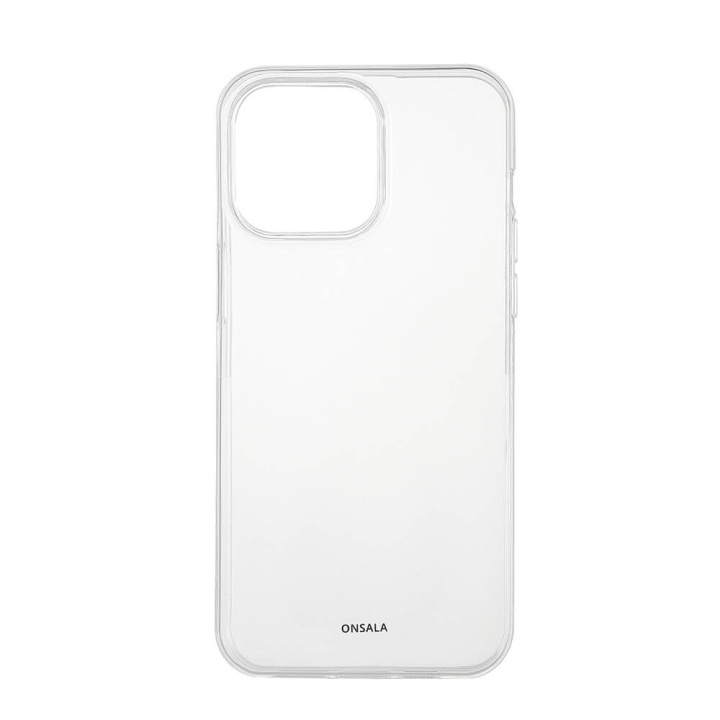 Onsala Phone Case Recycled TPU Transparent - iPhone 15 Pro Max in the group SMARTPHONE & TABLETS / Phone cases / Apple / iPhone 15 at TP E-commerce Nordic AB (C30278)