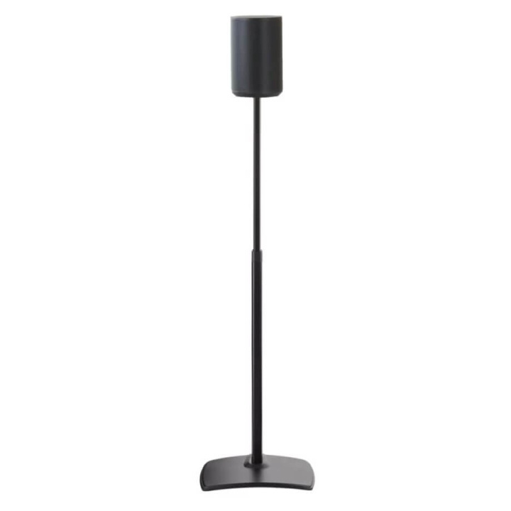 SANUS Floor Stand Adjustable for Sonos ERA 100 Single Black in the group HOME ELECTRONICS / Audio & Picture / Speakers & accessories / Speaker mounts at TP E-commerce Nordic AB (C30341)