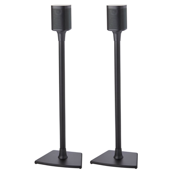 SANUS Floor Stand for Sonos One SL Play:1 Play:3 Pair Black in the group HOME ELECTRONICS / Audio & Picture / Speakers & accessories / Speaker mounts at TP E-commerce Nordic AB (C30347)