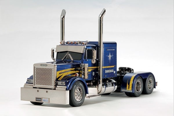 TAMIYA 1:14 R/C Full Option - Grand Hauler Metal Blue in the group TOYS, KIDS & BABY PRODUCTS / Radio controlled / RC cars at TP E-commerce Nordic AB (C31516)