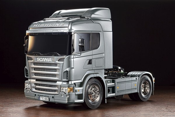 TAMIYA 1:14 R/C Scania R470 (Silver Edition) in the group TOYS, KIDS & BABY PRODUCTS / Radio controlled / RC cars at TP E-commerce Nordic AB (C31588)