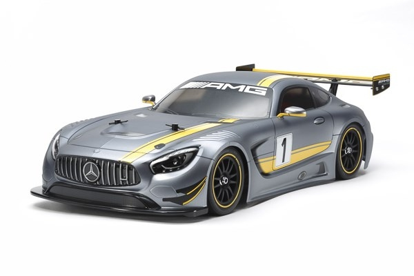 TAMIYA 1/10 R/C Mercedes-AMG GT3 (TT-02) / NO ESC in the group TOYS, KIDS & BABY PRODUCTS / Radio controlled / RC cars at TP E-commerce Nordic AB (C31644)