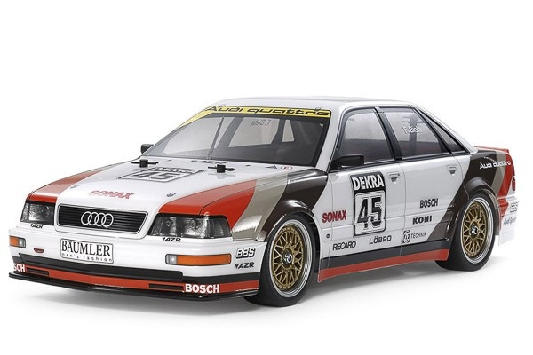 TAMIYA 1/10 R/C 1991 Audi V8 Touring (TT-02) / NO ESC in the group TOYS, KIDS & BABY PRODUCTS / Radio controlled / RC cars at TP E-commerce Nordic AB (C31659)