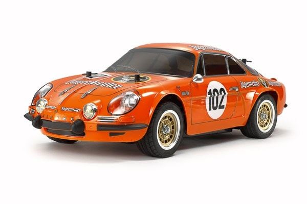 TAMIYA 1/10 R/C Alpine A110 Jägermeister 1973 (M-06) in the group TOYS, KIDS & BABY PRODUCTS / Radio controlled / RC cars at TP E-commerce Nordic AB (C31692)