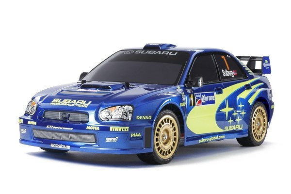 TAMIYA 1/10 R/C Subaru Impreza Mexico 2004 (TT-01 Type-E) in the group TOYS, KIDS & BABY PRODUCTS / Radio controlled / RC cars at TP E-commerce Nordic AB (C31697)