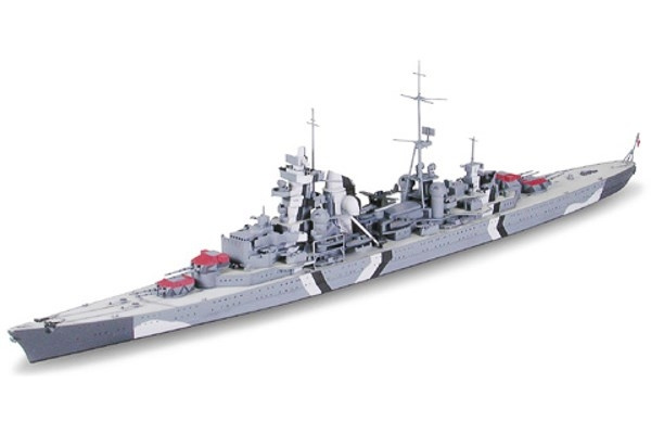 TAMIYA 1/700 German Heavy Cruiser Prinz Eugen in the group Sport, leisure & Hobby / Hobby / Plastic models / Military vehicles (land) at TP E-commerce Nordic AB (C31709)