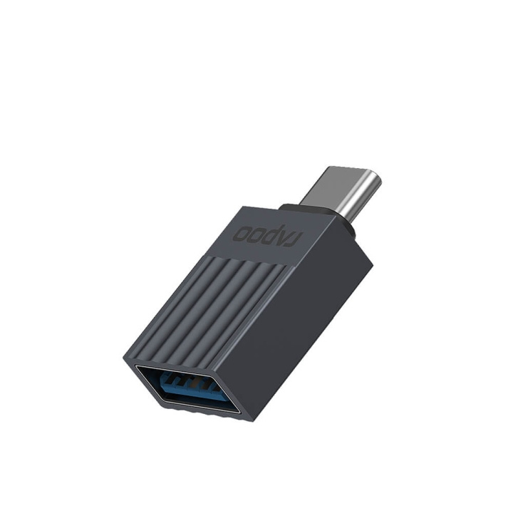 Rapoo Adapter UCA-1001 USB-C to USB-A in the group COMPUTERS & PERIPHERALS / Computer cables / USB / USB-A / Adapters at TP E-commerce Nordic AB (C32267)