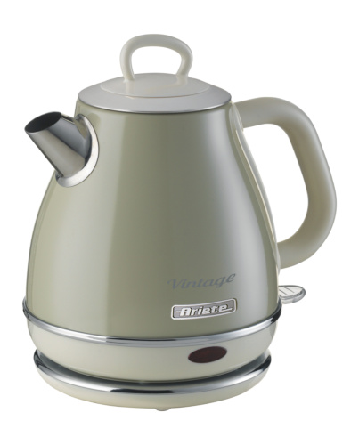 Ariete Vattenkokare 1 liter, vintage, Beige in the group HOME, HOUSEHOLD & GARDEN / Household appliances / Water & Juice / Kettles at TP E-commerce Nordic AB (C32334)