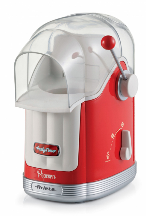 Ariete Party Time Pop Corn Top Red (Red) in the group HOME, HOUSEHOLD & GARDEN / Household appliances / Popcorn makers at TP E-commerce Nordic AB (C32412)