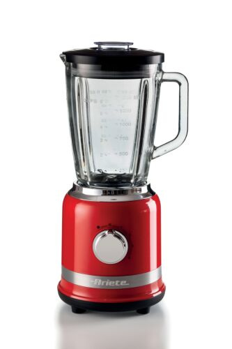 Ariete Moderna Blender 1000 Watts, Red in the group HOME, HOUSEHOLD & GARDEN / Household appliances / Food processor & Kitchen appliances / Mixer & Blenders at TP E-commerce Nordic AB (C32427)