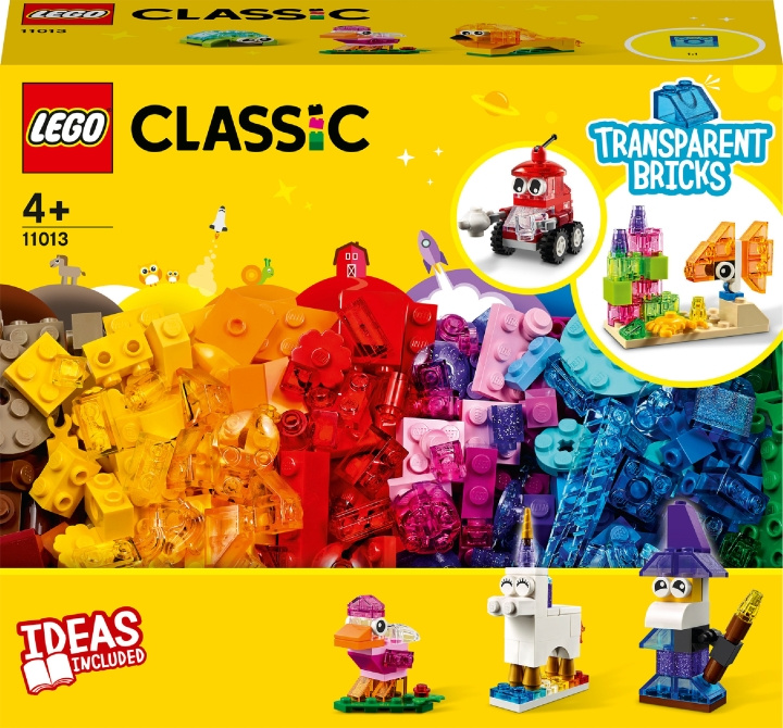 LEGO Classic 11013 - Creative Transparent Bricks in the group TOYS, KIDS & BABY PRODUCTS / Toys / Building toys / Lego at TP E-commerce Nordic AB (C32722)