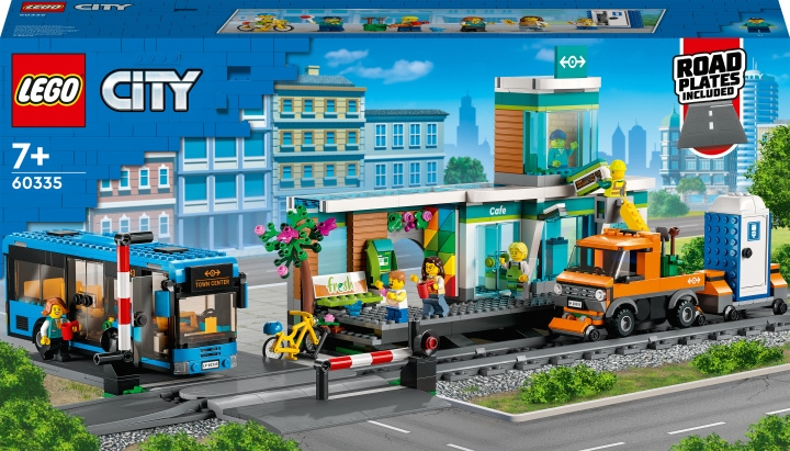 LEGO City Trains 60335 - Train Station in the group TOYS, KIDS & BABY PRODUCTS / Toys / Building toys / Lego at TP E-commerce Nordic AB (C32747)