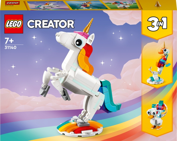 LEGO Creator 31140 - Magical Unicorn in the group TOYS, KIDS & BABY PRODUCTS / Toys / Building toys / Lego at TP E-commerce Nordic AB (C32781)