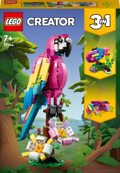 LEGO Creator 31144 - Exotisk rosa papegoja in the group TOYS, KIDS & BABY PRODUCTS / Toys / Building toys / Lego at TP E-commerce Nordic AB (C32806)