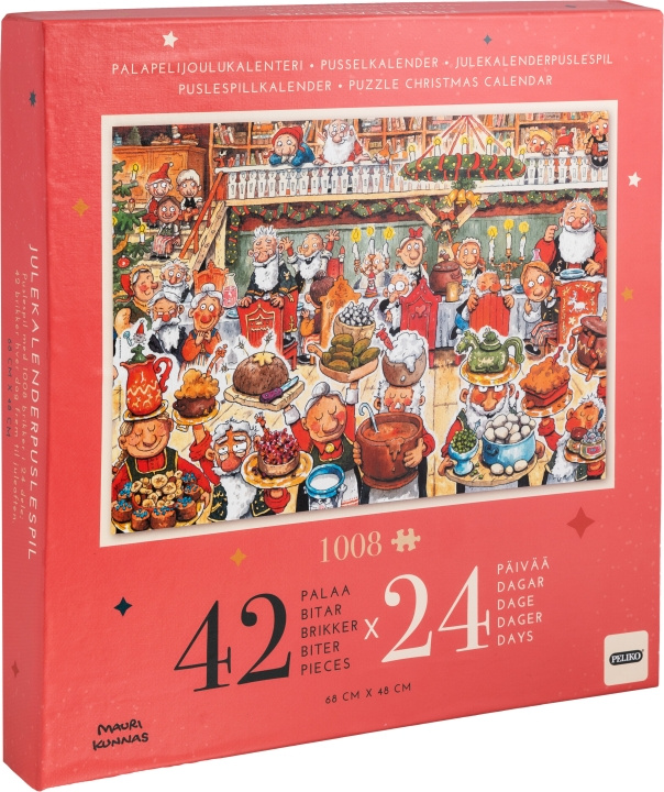 Mauri Kunnas - Pusselkalender 2023 in the group TOYS, KIDS & BABY PRODUCTS / Toys / Advent calendar at TP E-commerce Nordic AB (C32959)