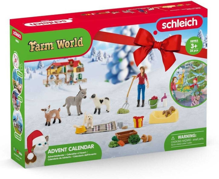 Schleich Farm World 98983 - Julkalender (2023) in the group TOYS, KIDS & BABY PRODUCTS / Toys / Advent calendar at TP E-commerce Nordic AB (C32962)