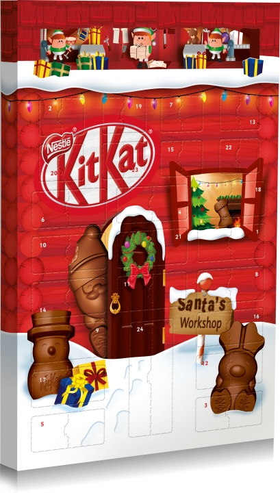 Nestle Nestlé KitKat - Julkalender, 208 g in the group TOYS, KIDS & BABY PRODUCTS / Toys / Advent calendar at TP E-commerce Nordic AB (C32982)