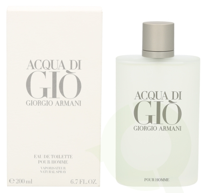 Armani Acqua Di Gio Pour Homme Edt Spray carton @ 1 bottle x 200 ml in the group BEAUTY & HEALTH / Fragrance & Perfume / Perfumes / Perfume for him at TP E-commerce Nordic AB (C33094)