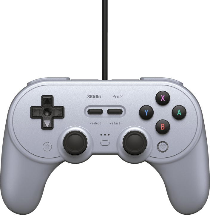 8BitDo Pro 2 Wired Gray Edition Game Controller Switch / PC in the group HOME ELECTRONICS / Game consoles & Accessories / Nintendo Switch / Accessories at TP E-commerce Nordic AB (C33340)