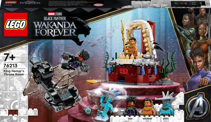 LEGO Marvel Super Heroes 76213 - King Namor’s Throne Room in the group TOYS, KIDS & BABY PRODUCTS / Toys / Building toys / Lego at TP E-commerce Nordic AB (C33353)