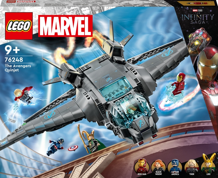 Buy LEGO Marvel Super Heroes 76248 The Avengers Quinjet Teknikproffset