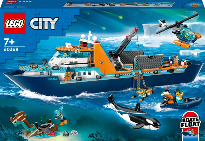 LEGO City Exploration 60368 - Arctic Explorer Ship in the group TOYS, KIDS & BABY PRODUCTS / Toys / Building toys / Lego at TP E-commerce Nordic AB (C33426)