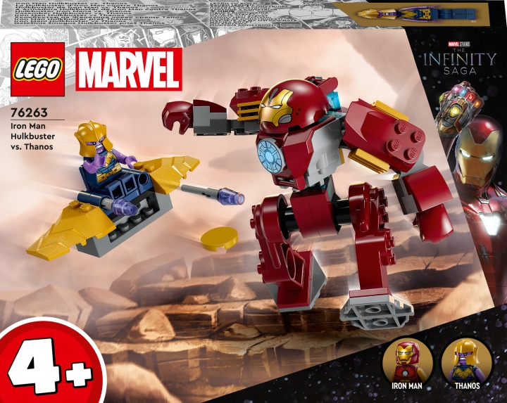 LEGO Super Heroes Marvel 76263 - Iron Man Hulkbuster vs. Thanos in the group TOYS, KIDS & BABY PRODUCTS / Toys / Building toys / Lego at TP E-commerce Nordic AB (C33491)