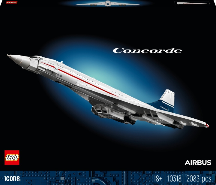 LEGO Icons 10318 - Concorde in the group TOYS, KIDS & BABY PRODUCTS / Toys / Building toys / Lego at TP E-commerce Nordic AB (C33522)