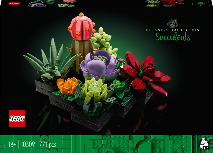 LEGO Botanical 10309 - Succulents in the group TOYS, KIDS & BABY PRODUCTS / Toys / Building toys / Lego at TP E-commerce Nordic AB (C33578)