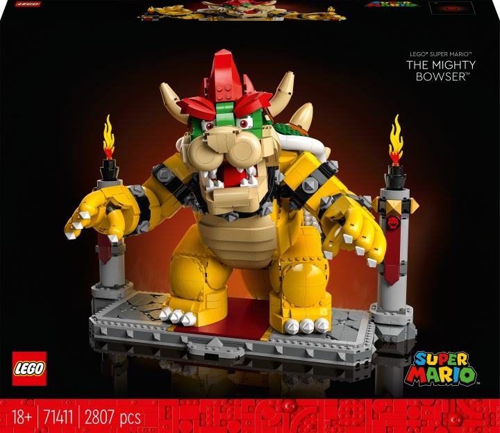 LEGO Super Mario 71411 - The Mighty Bowser in the group TOYS, KIDS & BABY PRODUCTS / Toys / Building toys / Lego at TP E-commerce Nordic AB (C33584)