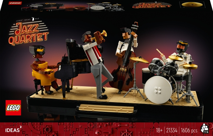 LEGO Ideas 21334 - Jazz Quartet in the group TOYS, KIDS & BABY PRODUCTS / Toys / Building toys / Lego at TP E-commerce Nordic AB (C33586)