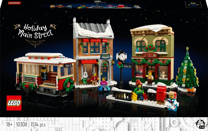 LEGO Icons 10308 - Holiday Main Street in the group TOYS, KIDS & BABY PRODUCTS / Toys / Building toys / Lego at TP E-commerce Nordic AB (C33593)