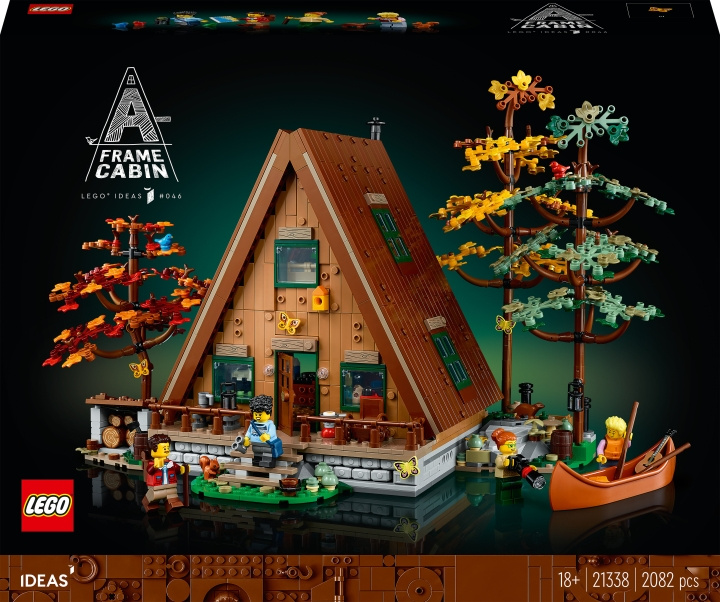 LEGO Ideas 21338 - A-Frame Cabin in the group TOYS, KIDS & BABY PRODUCTS / Toys / Building toys / Lego at TP E-commerce Nordic AB (C33596)