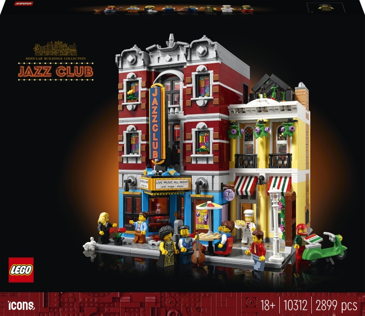 LEGO Icons 10312 - Jazz Club in the group TOYS, KIDS & BABY PRODUCTS / Toys / Building toys / Lego at TP E-commerce Nordic AB (C33597)