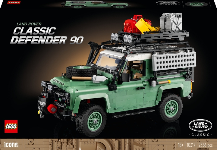 LEGO Icons 10317 - Land Rover Classic Defender 90 in the group TOYS, KIDS & BABY PRODUCTS / Toys / Building toys / Lego at TP E-commerce Nordic AB (C33601)