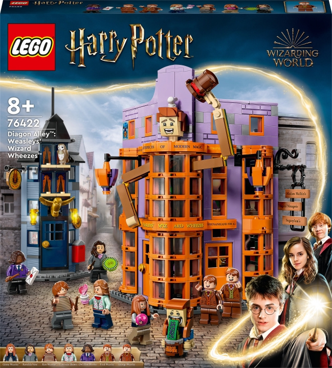 LEGO Harry Potter 76422 - Diagon Alley: Weasleys\' Wizard Wheezes in the group TOYS, KIDS & BABY PRODUCTS / Toys / Building toys / Lego at TP E-commerce Nordic AB (C33607)