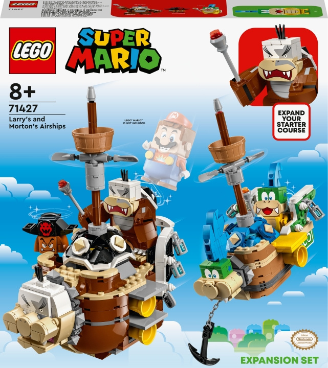 LEGO Super Mario 71427 - Larry\'s and Morton’s Airships Expansion Set in the group TOYS, KIDS & BABY PRODUCTS / Toys / Building toys / Lego at TP E-commerce Nordic AB (C33614)